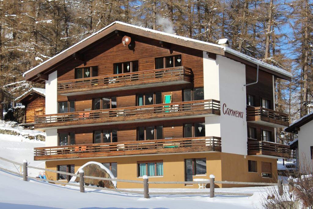 Apartments Carmena Saas-Grund Dış mekan fotoğraf