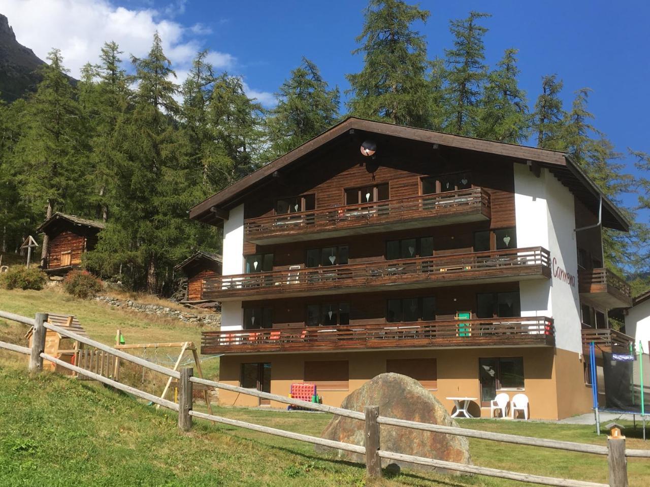 Apartments Carmena Saas-Grund Dış mekan fotoğraf